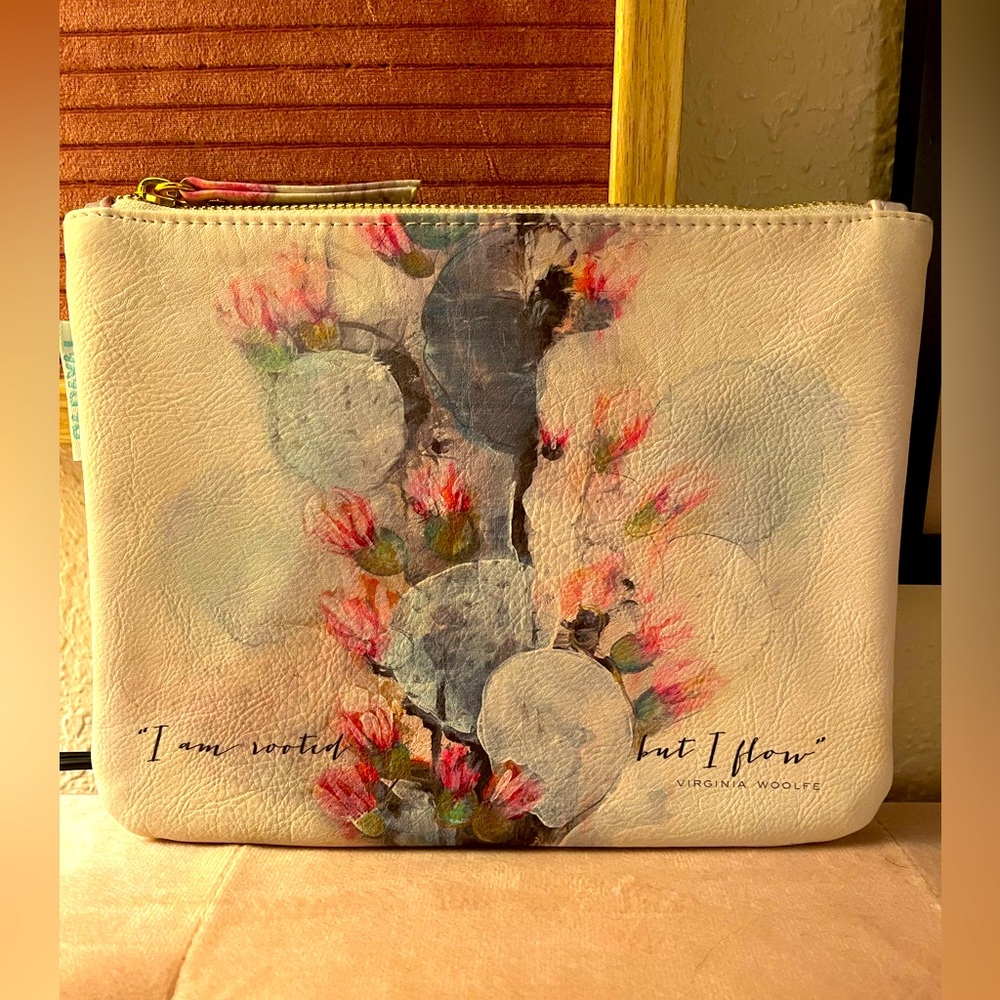 Papaya clutch. ‘I am rooted, but I flow’